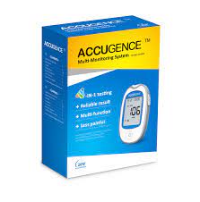 Máy đo đường huyết, gout, Ketone Accugence 3 in 1